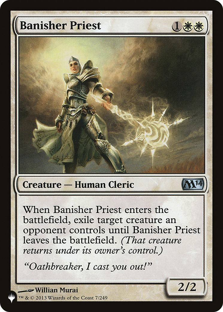 Banisher Priest [The List] | Exor Games Truro