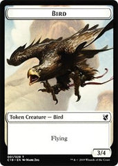 Bird (001) // Sculpture Double-Sided Token [Commander 2019 Tokens] | Exor Games Truro