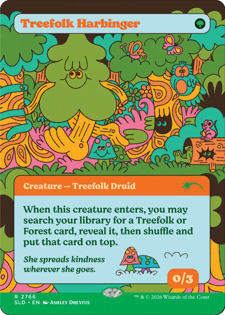 Treefolk Harbinger [Secret Lair Drop Series] | Exor Games Truro