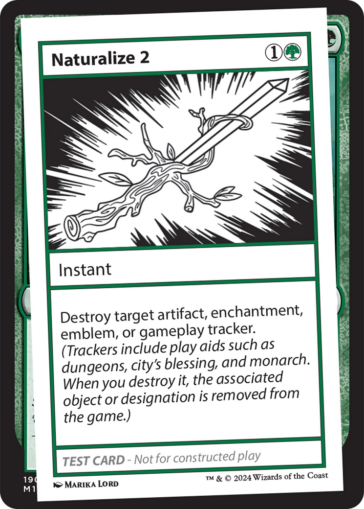 Naturalize 2 [Mystery Booster 2 Playtest Cards] | Exor Games Truro