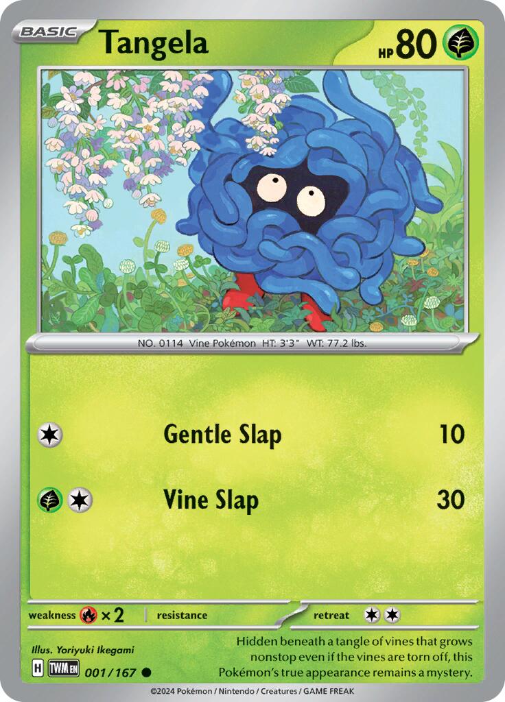 Tangela (001/167) [Scarlet & Violet: Twilight Masquerade] | Exor Games Truro