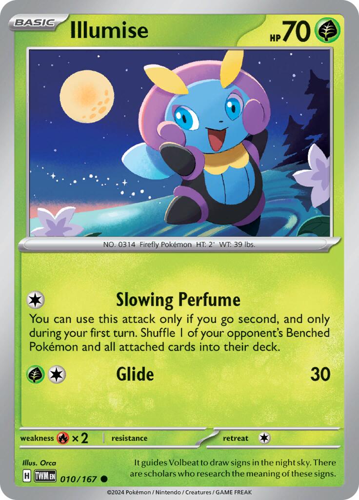 Illumise (010/167) [Scarlet & Violet: Twilight Masquerade] | Exor Games Truro