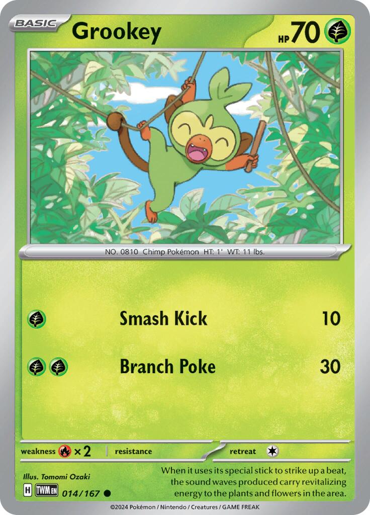 Grookey (014/167) [Scarlet & Violet: Twilight Masquerade] | Exor Games Truro