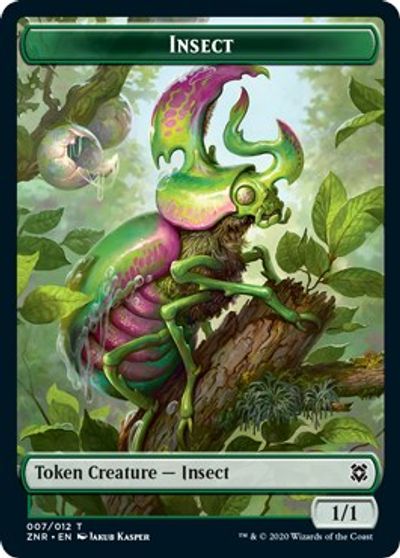 Beast // Insect Double-Sided Token [Challenger Decks 2021 Tokens] | Exor Games Truro