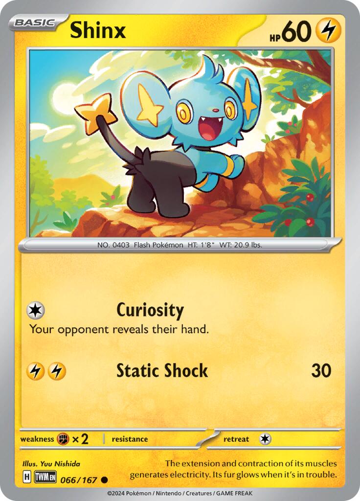 Shinx (066/167) [Scarlet & Violet: Twilight Masquerade] | Exor Games Truro