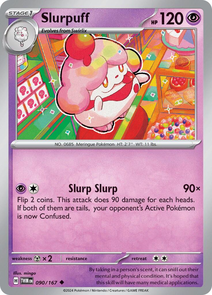 Slurpuff (090/167) [Scarlet & Violet: Twilight Masquerade] | Exor Games Truro