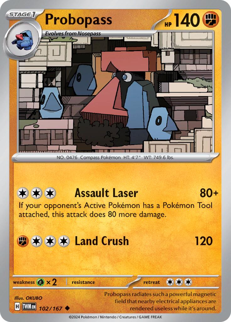 Probopass (102/167) [Scarlet & Violet: Twilight Masquerade] | Exor Games Truro