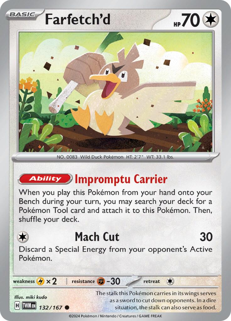 Farfetch'd (132/167) [Scarlet & Violet: Twilight Masquerade] | Exor Games Truro