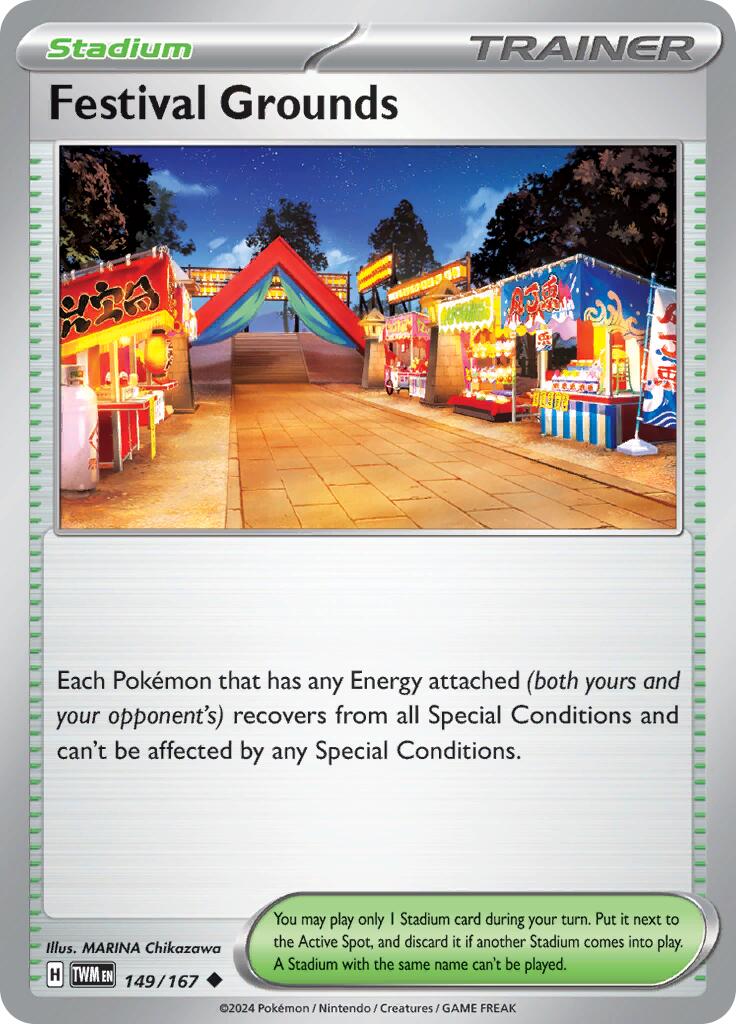 Festival Grounds (149/167) [Scarlet & Violet: Twilight Masquerade] | Exor Games Truro