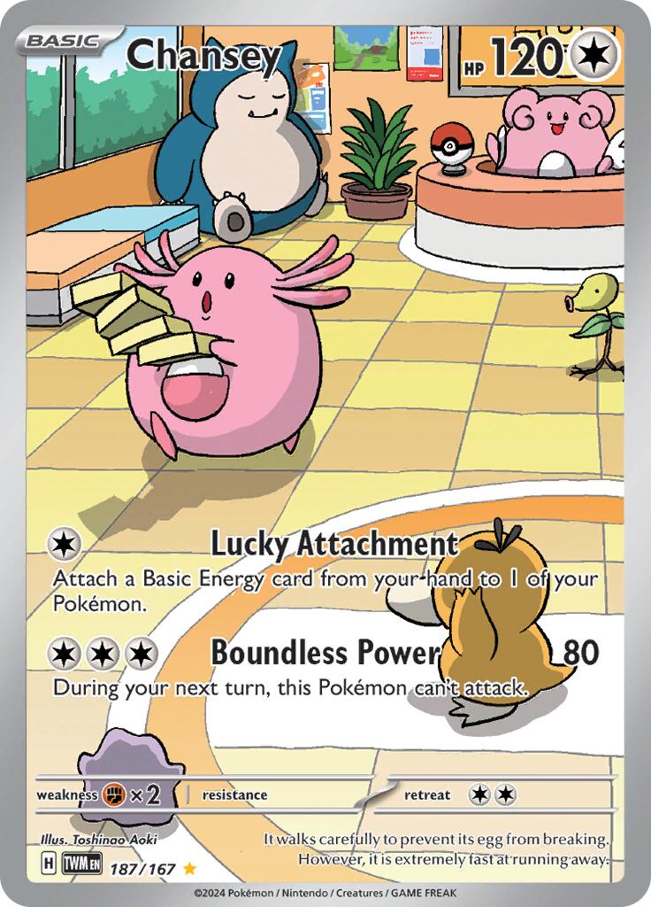 Chansey (187/167) [Scarlet & Violet: Twilight Masquerade] | Exor Games Truro