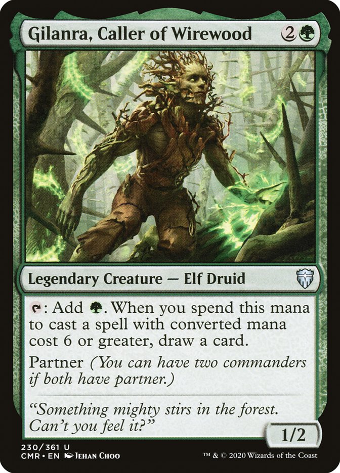 Gilanra, Caller of Wirewood [Commander Legends] | Exor Games Truro