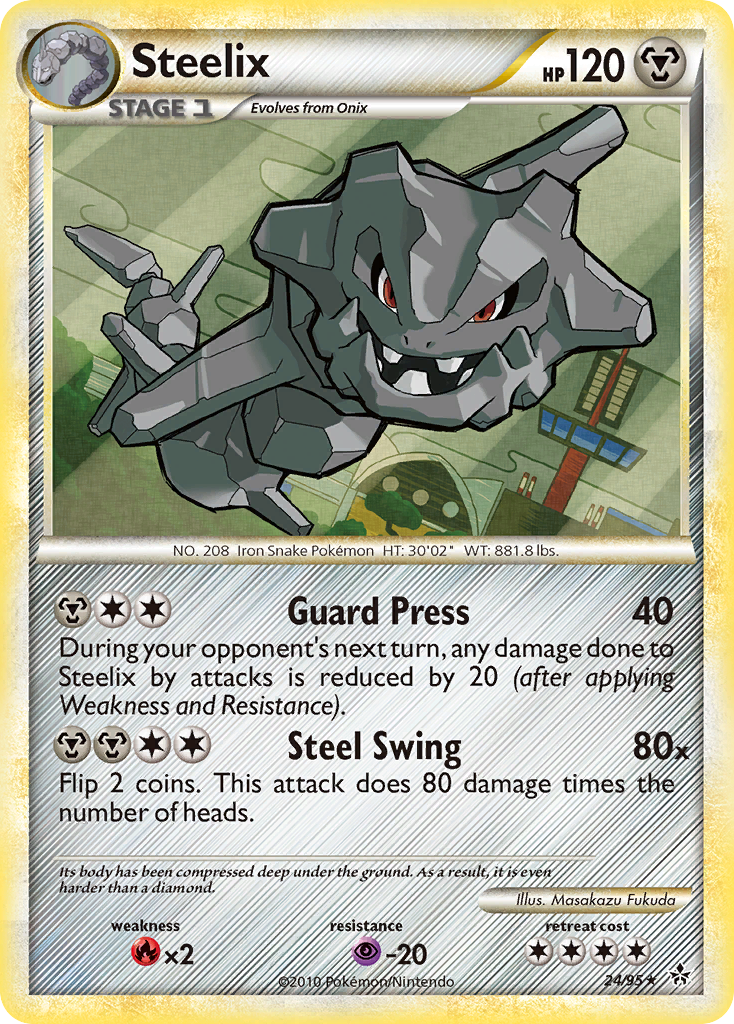 Steelix (24/95) [HeartGold & SoulSilver: Unleashed] | Exor Games Truro