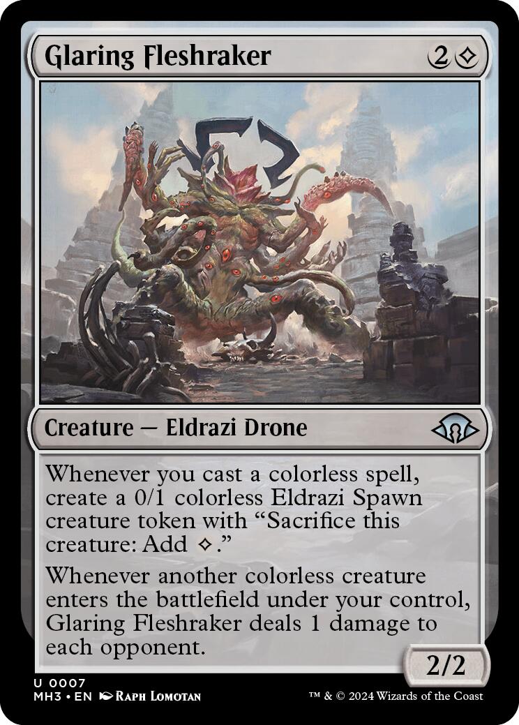 Glaring Fleshraker [Modern Horizons 3] | Exor Games Truro