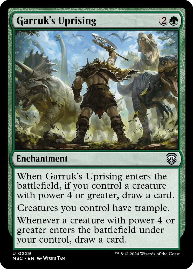 Garruk's Uprising [Modern Horizons 3 Commander] | Exor Games Truro