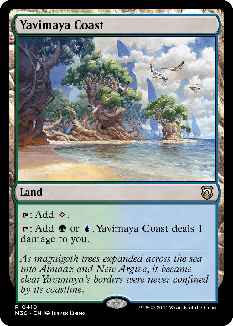 Yavimaya Coast [Modern Horizons 3 Commander] | Exor Games Truro