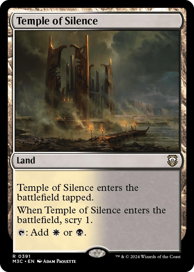 Temple of Silence [Modern Horizons 3 Commander] | Exor Games Truro