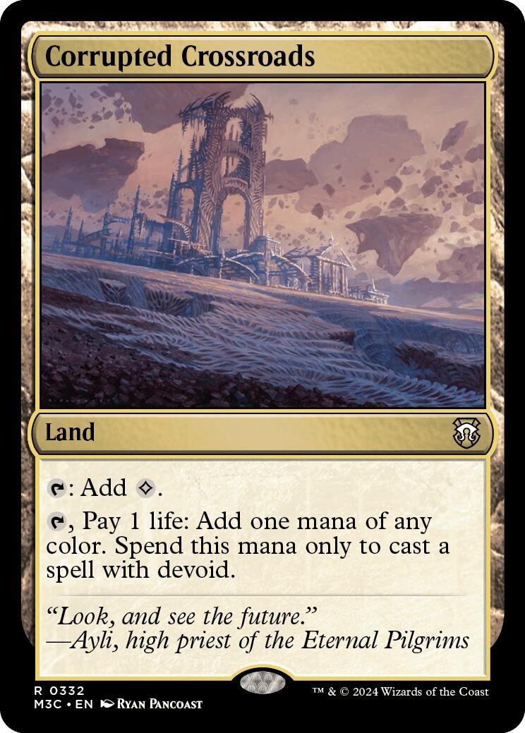 Corrupted Crossroads [Modern Horizons 3 Commander] | Exor Games Truro