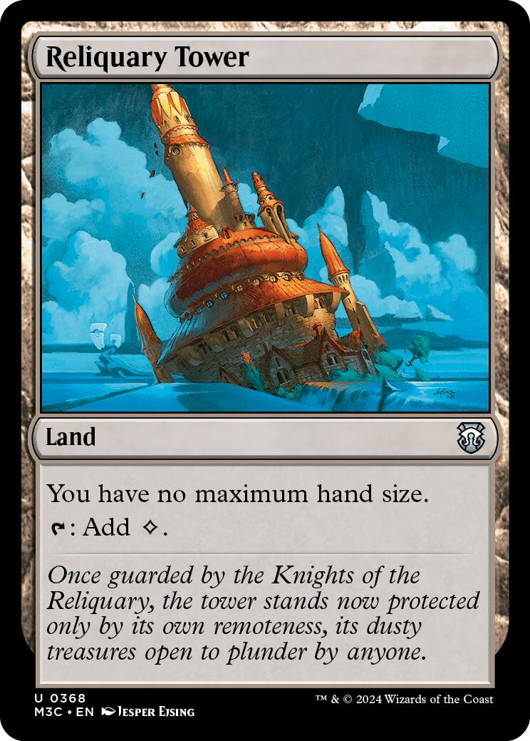 Reliquary Tower [Modern Horizons 3 Commander] | Exor Games Truro