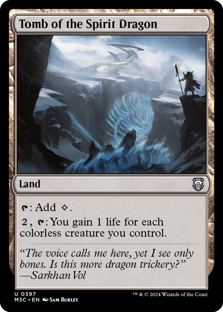 Tomb of the Spirit Dragon [Modern Horizons 3 Commander] | Exor Games Truro