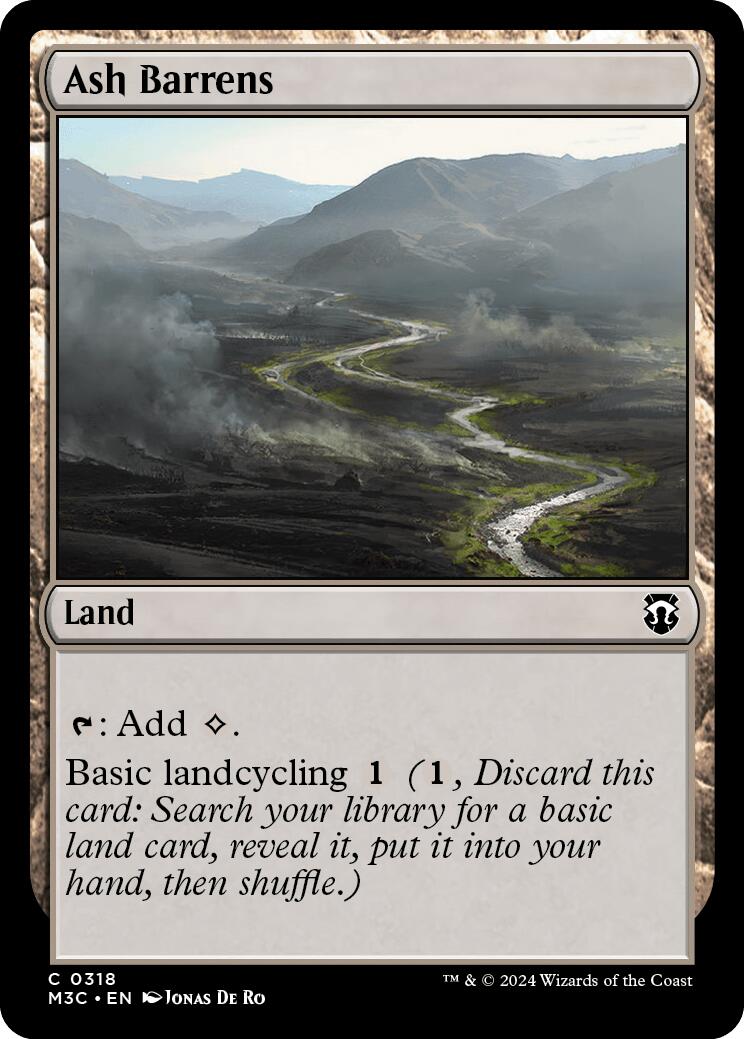 Ash Barrens [Modern Horizons 3 Commander] | Exor Games Truro