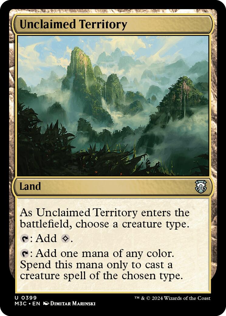 Unclaimed Territory [Modern Horizons 3 Commander] | Exor Games Truro