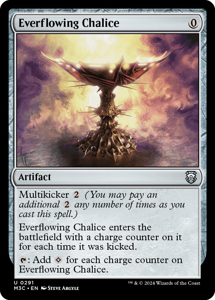 Everflowing Chalice [Modern Horizons 3 Commander] | Exor Games Truro