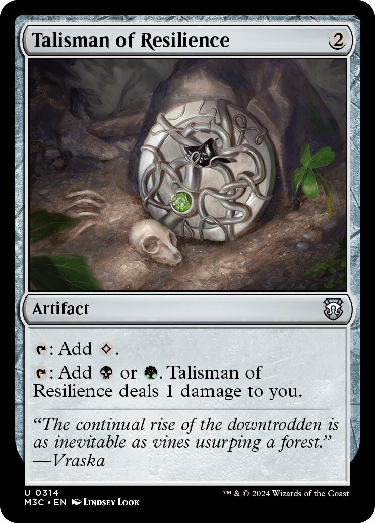 Talisman of Resilience [Modern Horizons 3 Commander] | Exor Games Truro