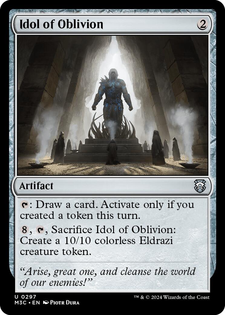 Idol of Oblivion [Modern Horizons 3 Commander] | Exor Games Truro