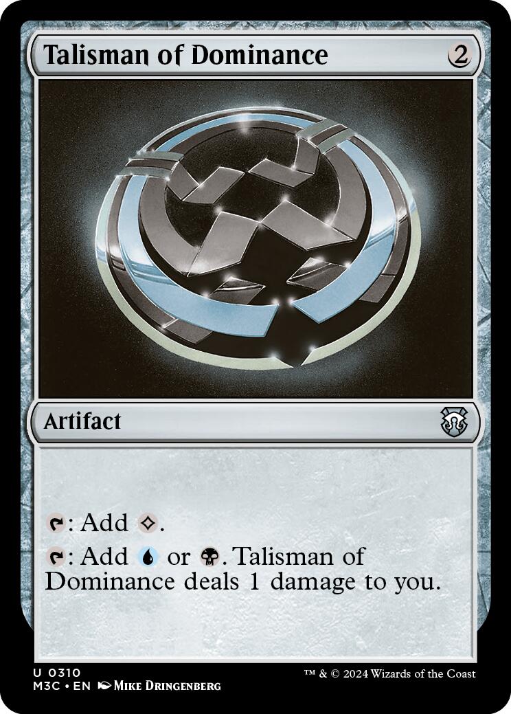 Talisman of Dominance [Modern Horizons 3 Commander] | Exor Games Truro