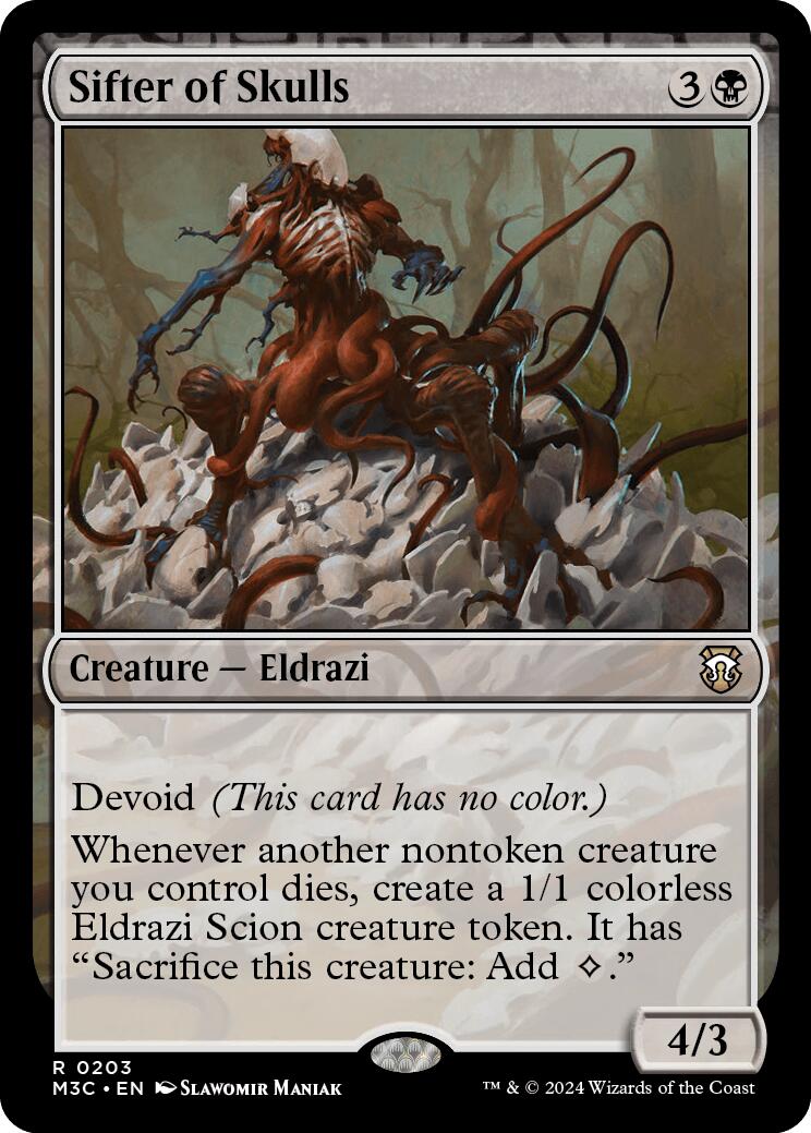 Sifter of Skulls [Modern Horizons 3 Commander] | Exor Games Truro
