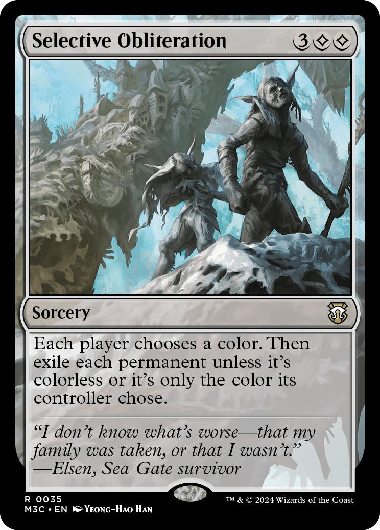 Selective Obliteration [Modern Horizons 3 Commander] | Exor Games Truro