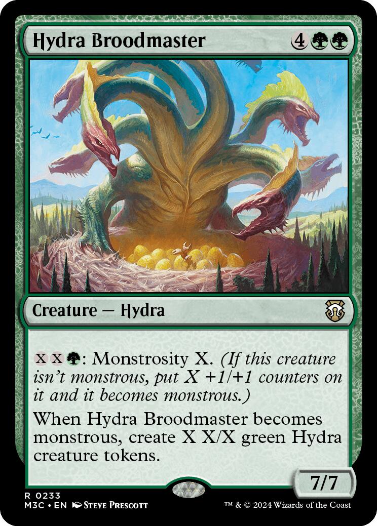 Hydra Broodmaster [Modern Horizons 3 Commander] | Exor Games Truro