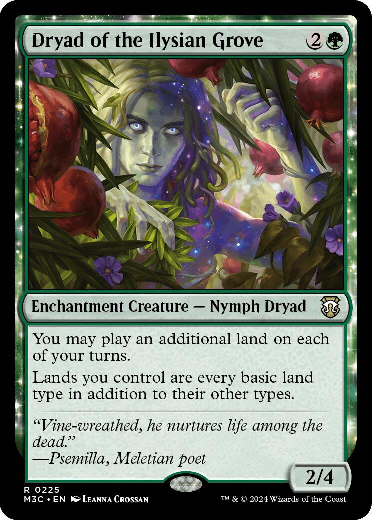 Dryad of the Ilysian Grove [Modern Horizons 3 Commander] | Exor Games Truro