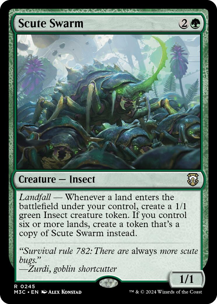 Scute Swarm [Modern Horizons 3 Commander] | Exor Games Truro