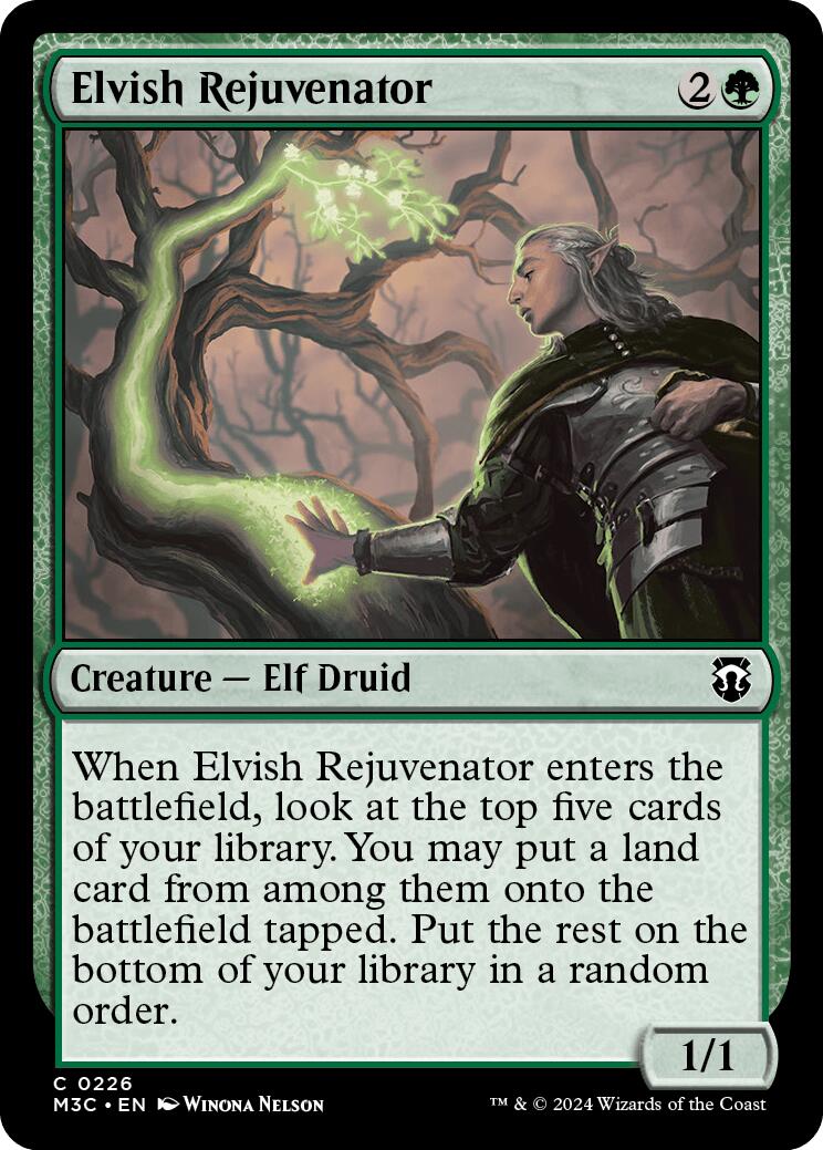 Elvish Rejuvenator [Modern Horizons 3 Commander] | Exor Games Truro