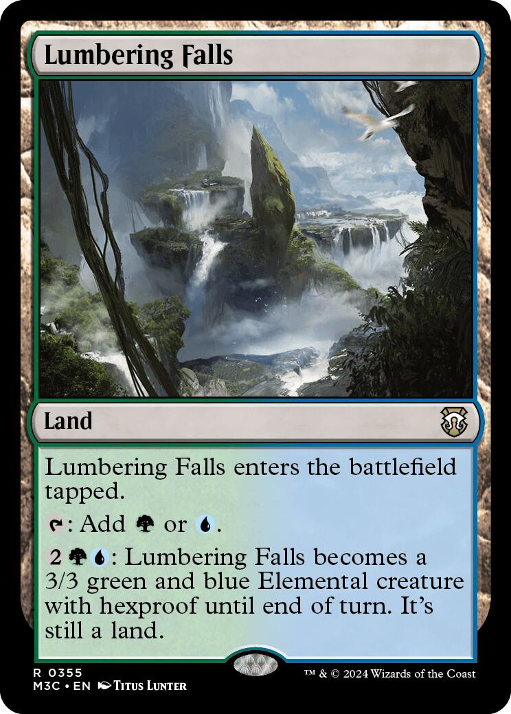 Lumbering Falls [Modern Horizons 3 Commander] | Exor Games Truro