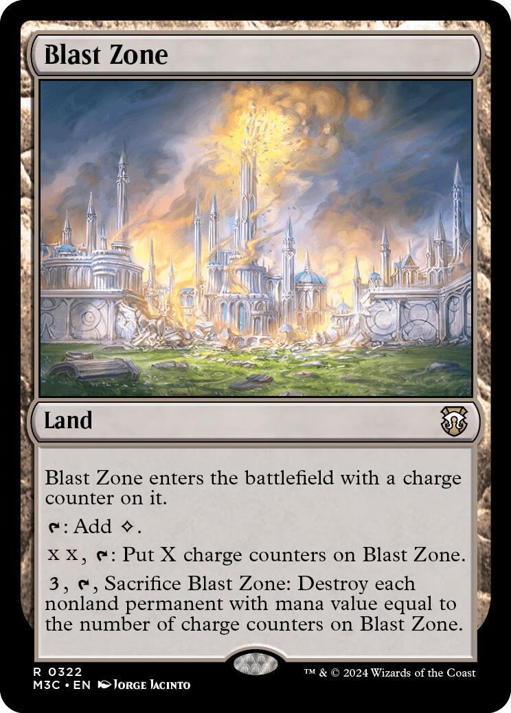 Blast Zone [Modern Horizons 3 Commander] | Exor Games Truro