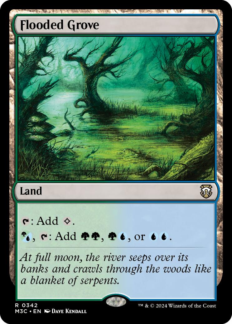 Flooded Grove [Modern Horizons 3 Commander] | Exor Games Truro