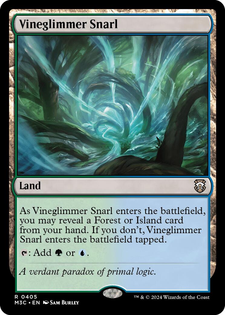 Vineglimmer Snarl [Modern Horizons 3 Commander] | Exor Games Truro