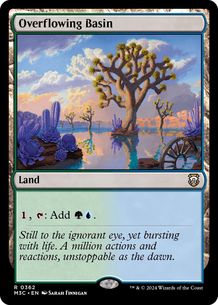 Overflowing Basin [Modern Horizons 3 Commander] | Exor Games Truro