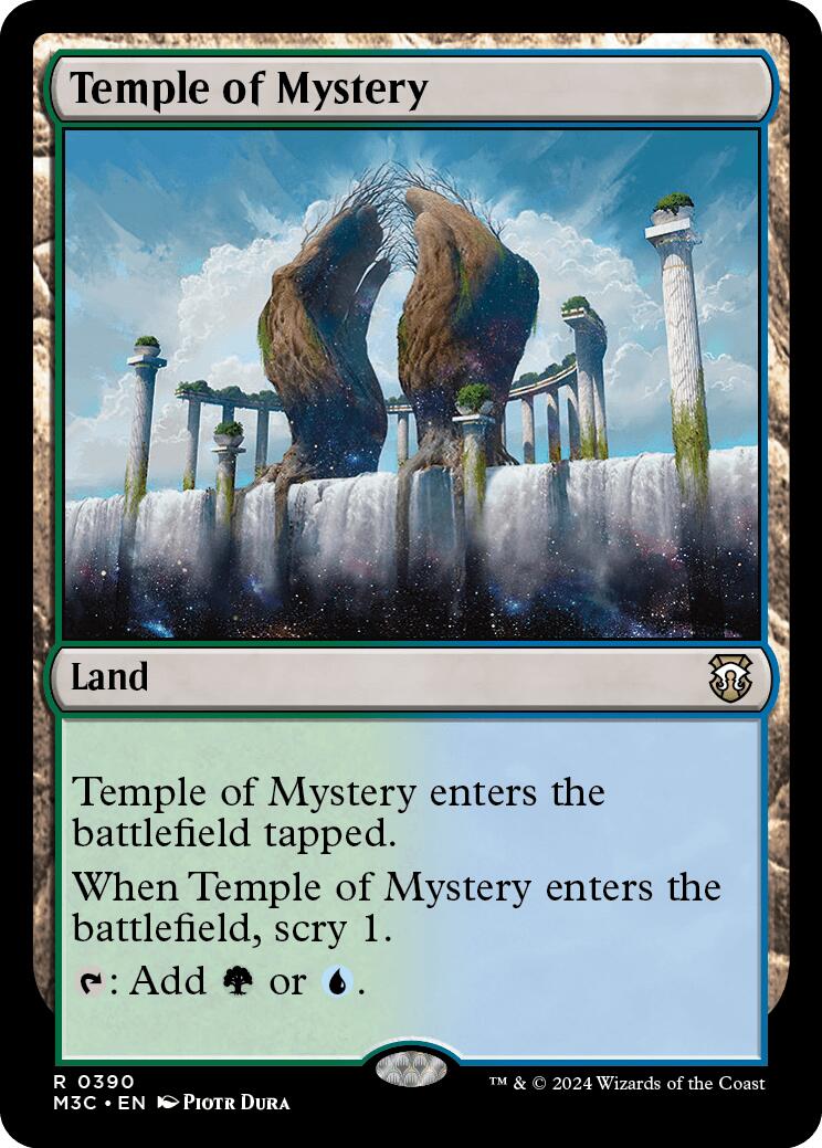 Temple of Mystery [Modern Horizons 3 Commander] | Exor Games Truro
