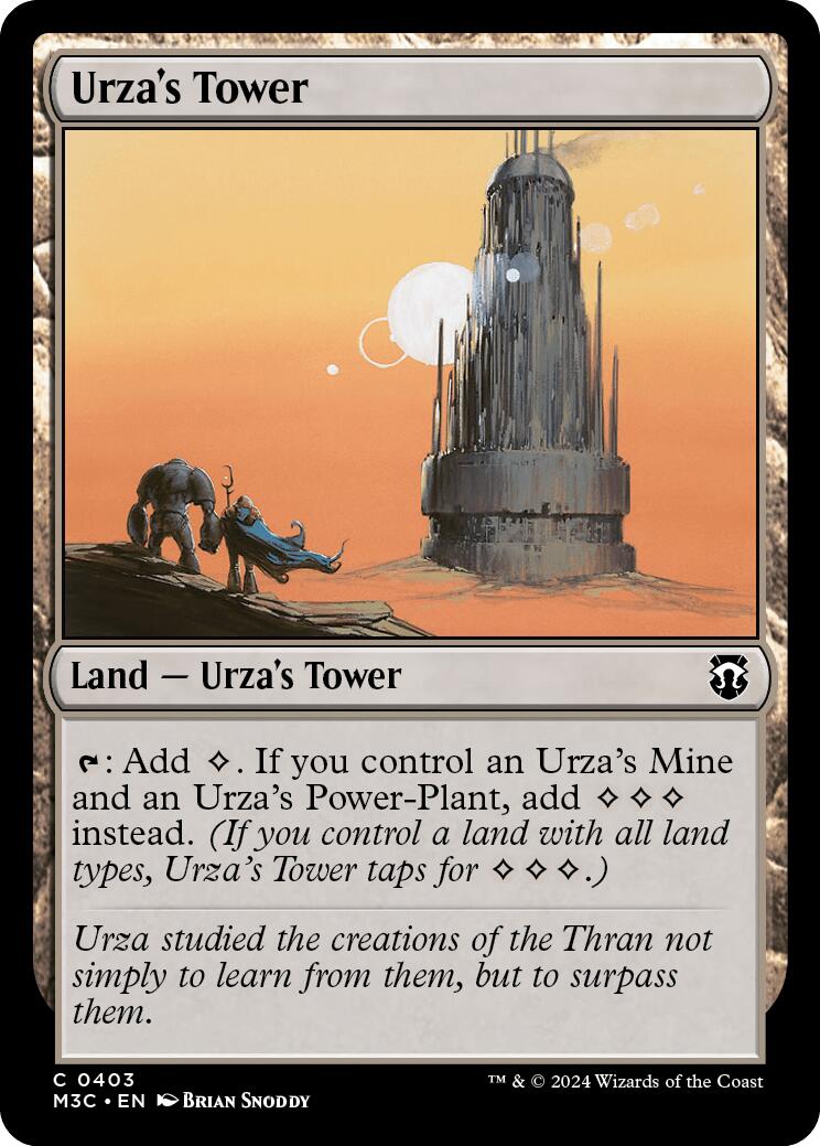 Urza's Tower [Modern Horizons 3 Commander] | Exor Games Truro