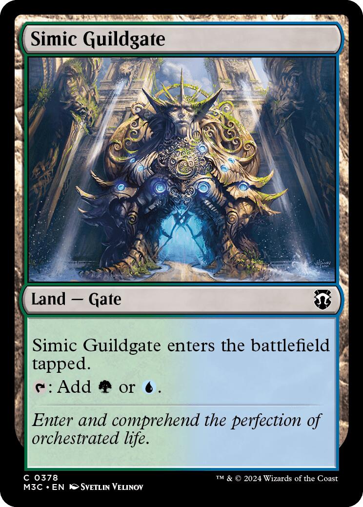 Simic Guildgate [Modern Horizons 3 Commander] | Exor Games Truro