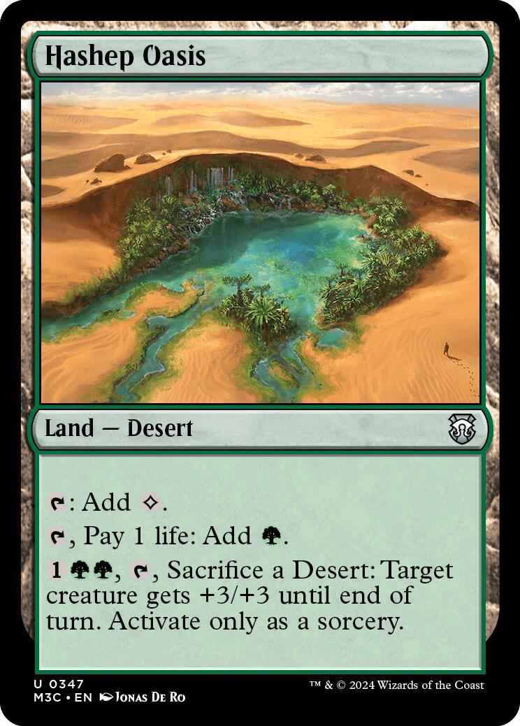 Hashep Oasis [Modern Horizons 3 Commander] | Exor Games Truro