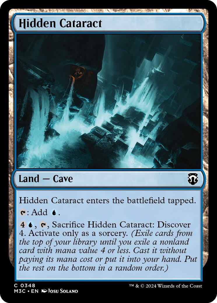 Hidden Cataract [Modern Horizons 3 Commander] | Exor Games Truro