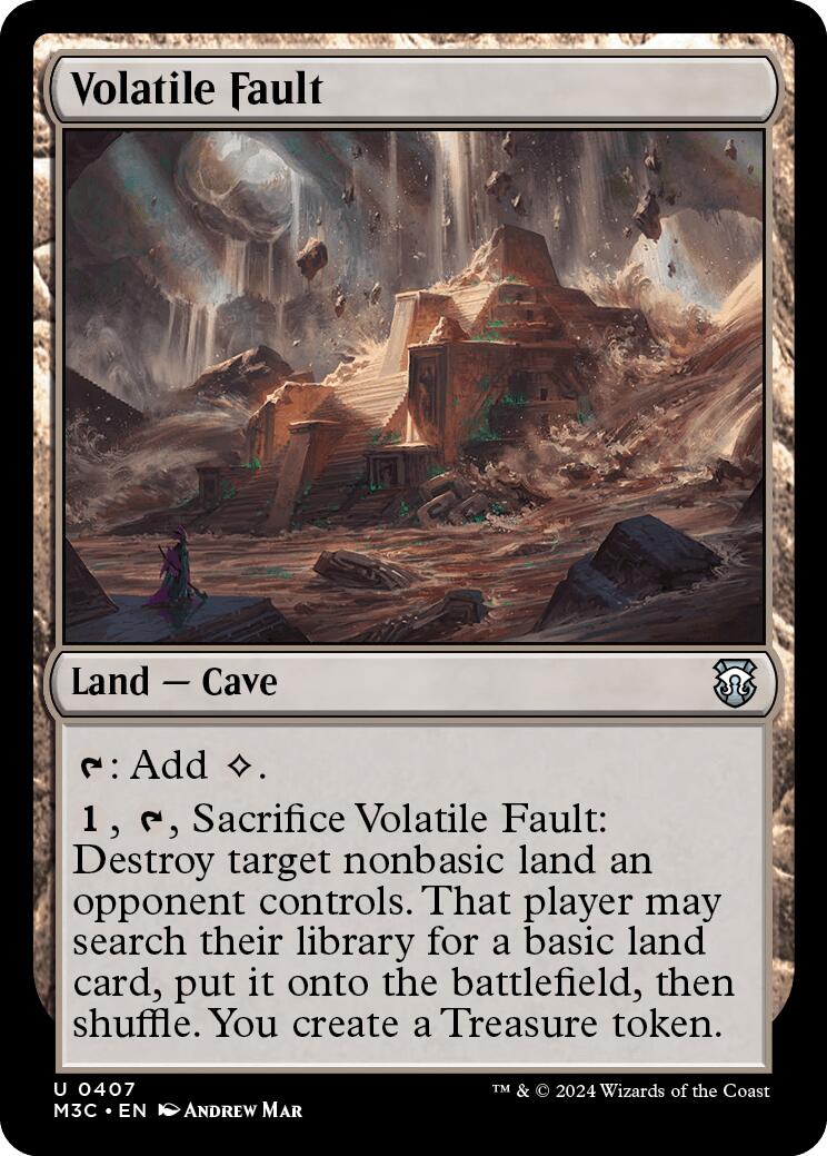 Volatile Fault [Modern Horizons 3 Commander] | Exor Games Truro