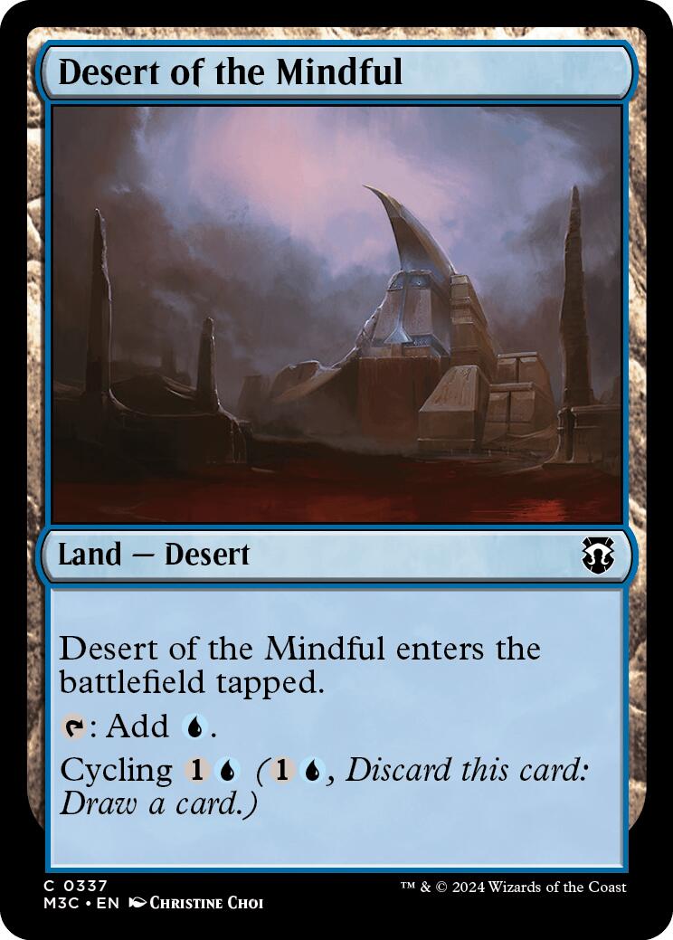 Desert of the Mindful [Modern Horizons 3 Commander] | Exor Games Truro