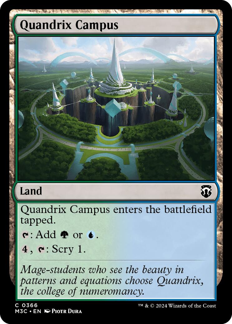 Quandrix Campus [Modern Horizons 3 Commander] | Exor Games Truro