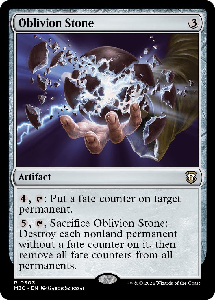 Oblivion Stone [Modern Horizons 3 Commander] | Exor Games Truro