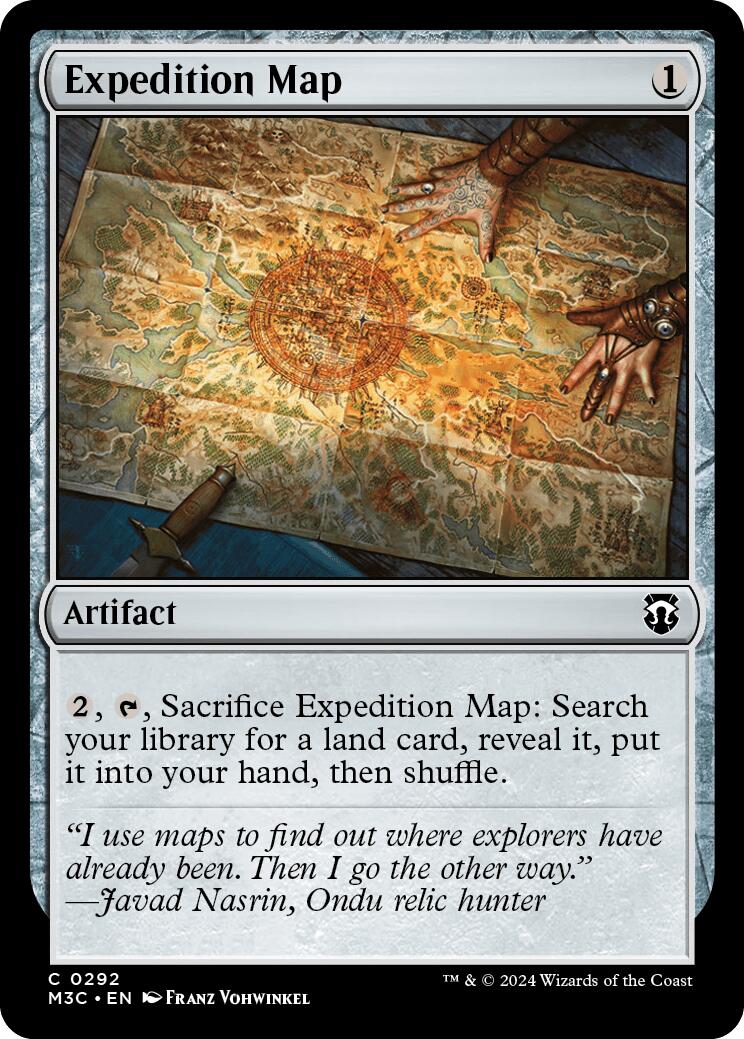 Expedition Map [Modern Horizons 3 Commander] | Exor Games Truro